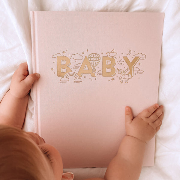 Baby Rose Journal - From Age 0 to 6 Years old - Pretty Perfect Gift Hampers