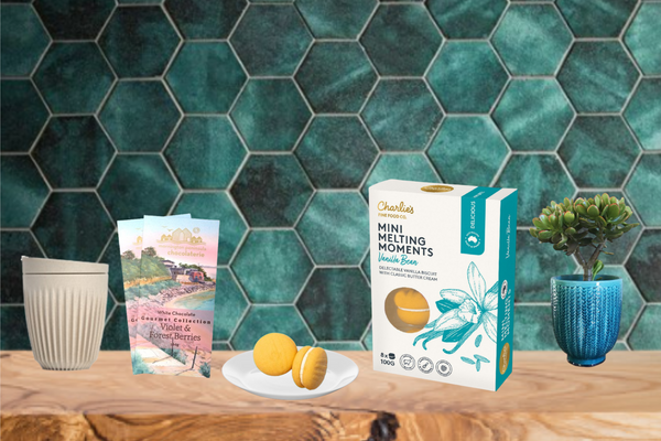 Coffee & Sweet Moments Hamper – Australia-Wide Delivery - Pretty Perfect Gift Hampers