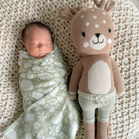 Zanzibar Organic Muslin Wrap Swaddle - Pretty Perfect Gift Hampers