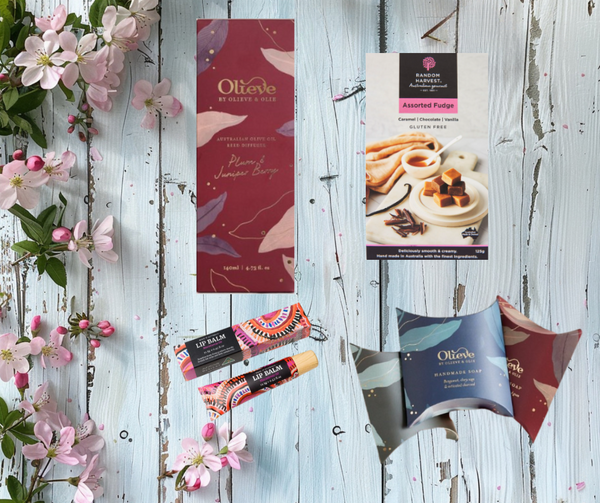 Relax & Indulge Pamper Hamper: Diffuser, Soap, Lip Balm & Fudge Limited Edition Gift Set - Pretty Perfect Gift Hampers