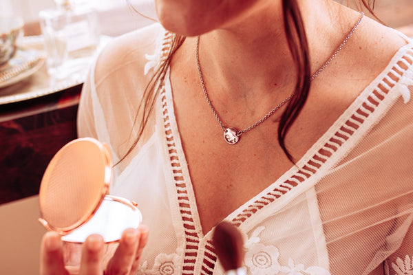 Personalised disc Necklace - Choice of Silver / Gold and Rose Gold - Pretty Perfect Gift Hampers