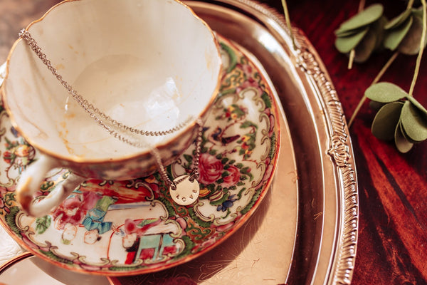 Personalised disc Necklace - Choice of Silver / Gold and Rose Gold - Pretty Perfect Gift Hampers