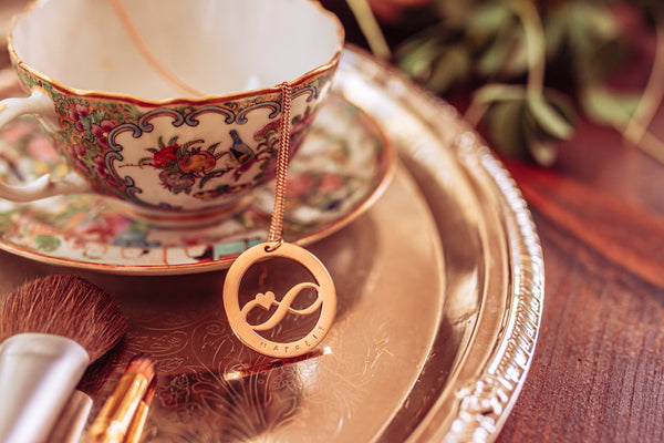 Personalised Infinity necklace - Choice of Silver / Gold and Rose Gold - Pretty Perfect Gift Hampers