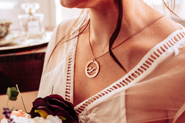 Personalised Infinity necklace - Choice of Silver / Gold and Rose Gold - Pretty Perfect Gift Hampers