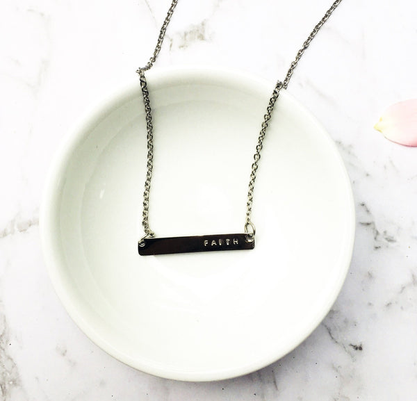 Personalised Mila bar necklace - Choice of Silver, Gold and Rose Gold - Pretty Perfect Gift Hampers