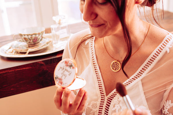 Personalised Tree of life necklace - Choice of Silver / Gold and Rose Gold - Pretty Perfect Gift Hampers