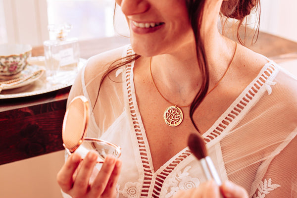 Personalised Tree of life necklace - Choice of Silver / Gold and Rose Gold - Pretty Perfect Gift Hampers