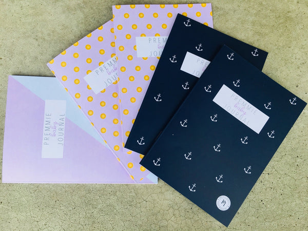 Premmie baby journals - Pretty Perfect Gift Hampers