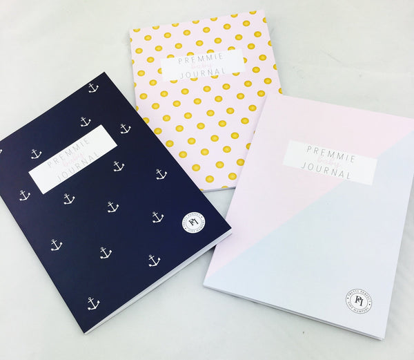 Premmie baby journals - Pretty Perfect Gift Hampers