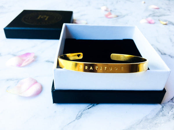 Reminder Bracelet - GRATITUDE - Pretty Perfect Gift Hampers