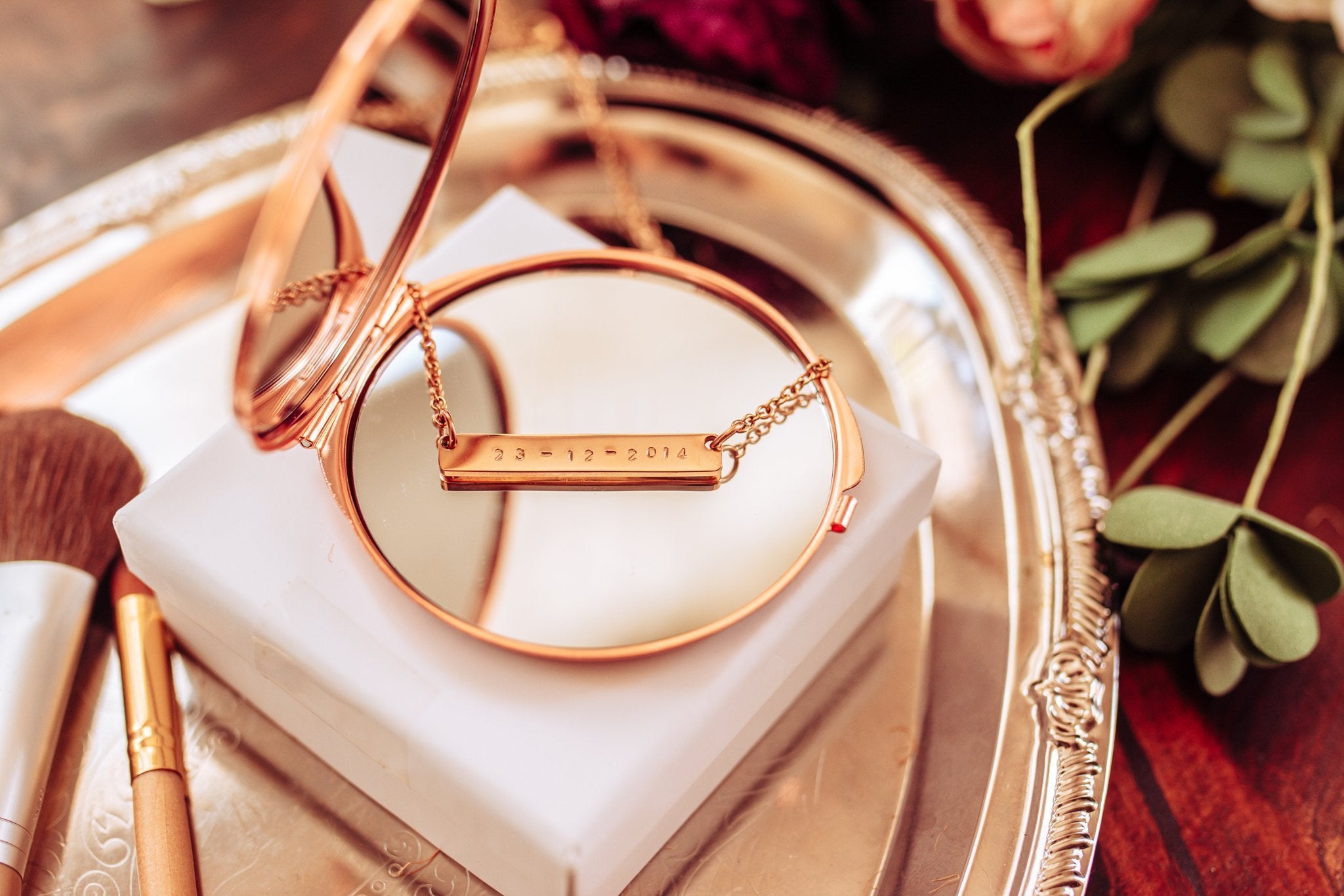 Personalised jewellery for mum